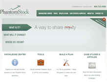 Tablet Screenshot of phantomstockonline.com